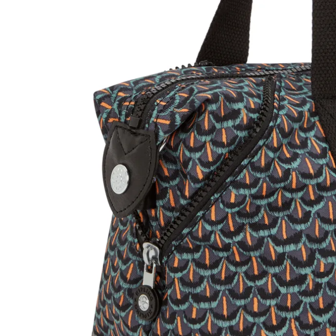 Kipling Art M prt ac geo feather