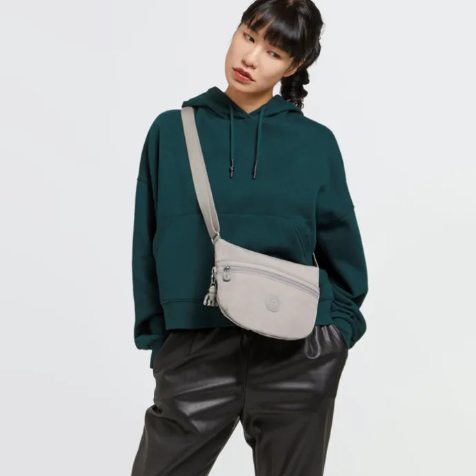 Kipling Arto Crossbody Schoudertas S grey gris