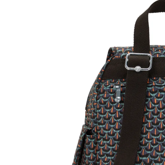Kipling City Pack Mini prt ac geo feather