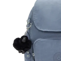 Kipling City Zip Mini b blue stone