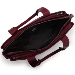 Kipling Elysia Work S e jq maroon tile jacquard