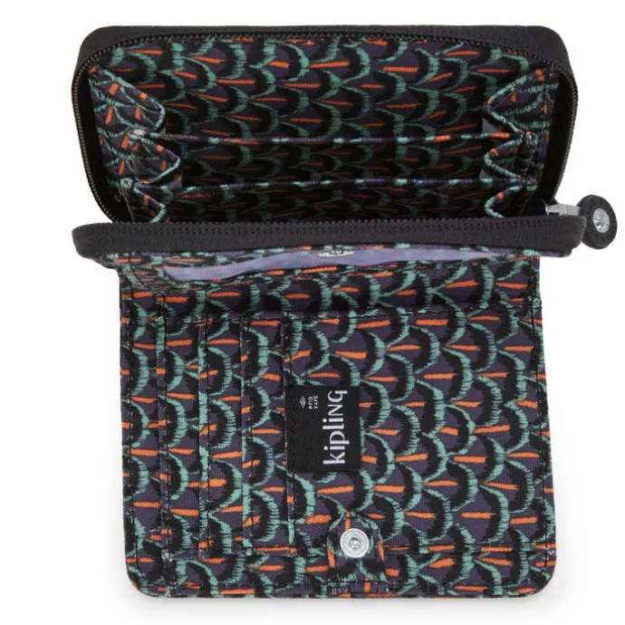 Kipling Money Love prt ac geo feather