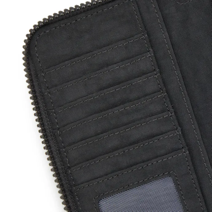 Kipling Money World Wallet black noir