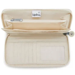 Kipling Money World Wallet hideaway beige