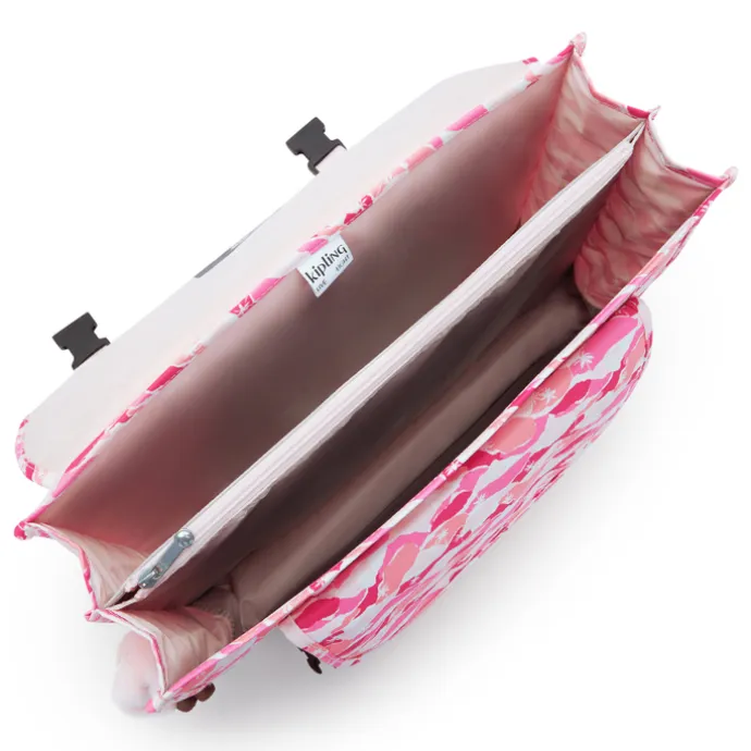 Kipling Preppy pink palm