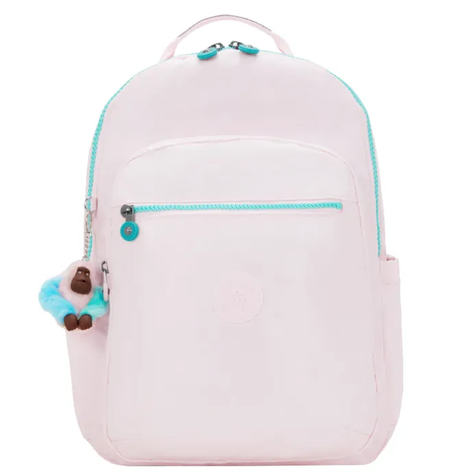 Kipling Seoul College pink met