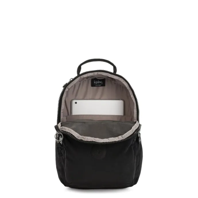 Kipling Seoul Rugzak S black noir