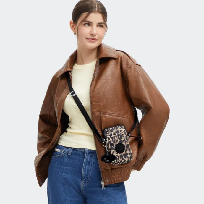 Kipling Tally ac wild leopard