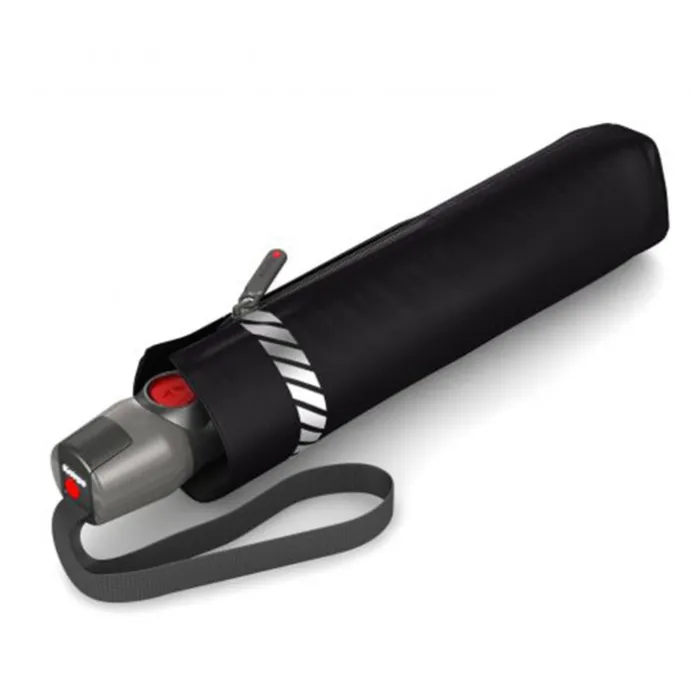 Knirps T-200 Medium Duomatic Paraplu reflective black