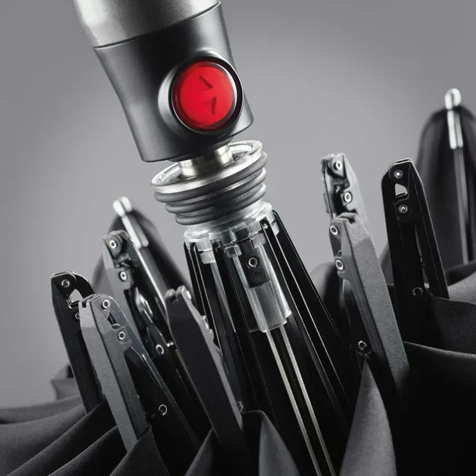 Knirps T-200 Medium Duomatic Paraplu black