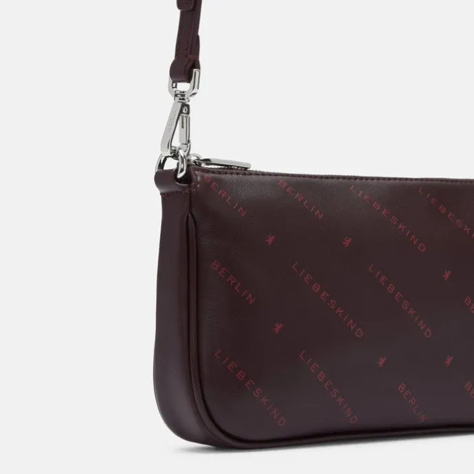 Liebeskind Monogram Crossbody S burgundy