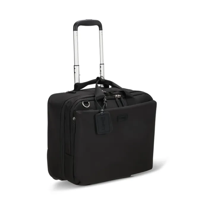 Lipault 4BIZ Rolling Tote black