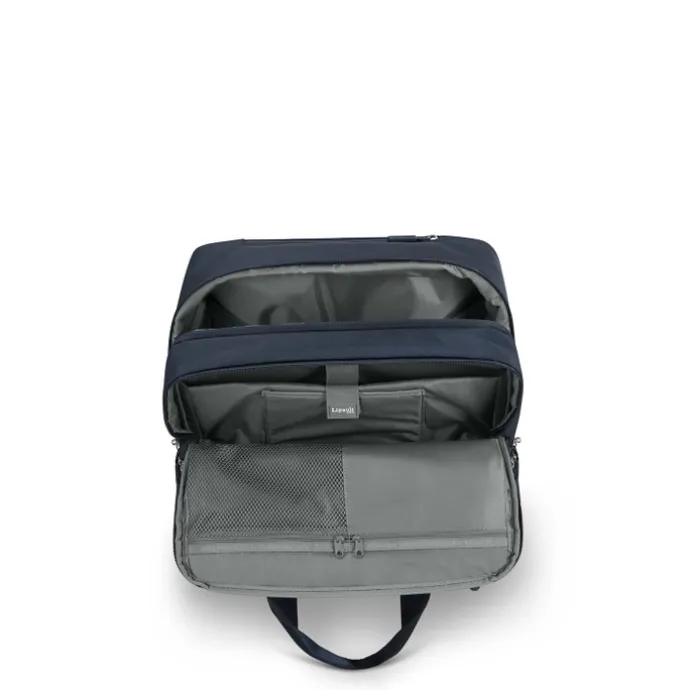 Lipault 4BIZ Spinner Tote carbon blue