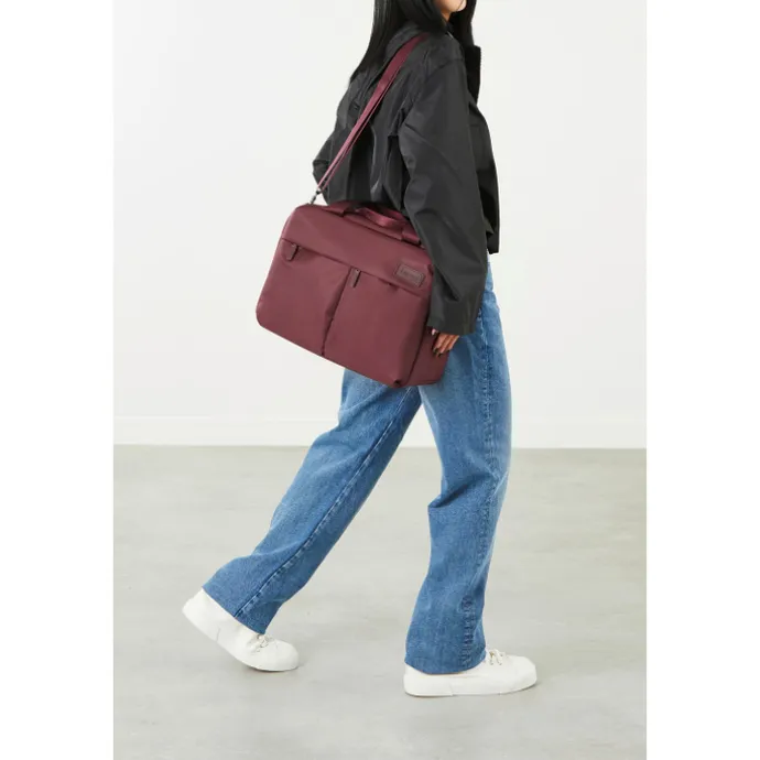 Lipault City Plume Carryall bordeaux