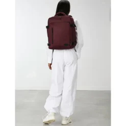 Lipault City Plume Travel Backpack bordeaux