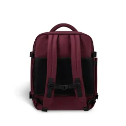 Lipault City Plume Travel Backpack bordeaux