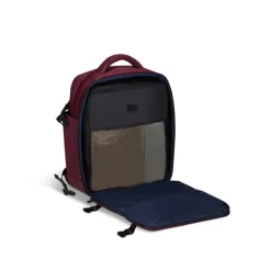 Lipault City Plume Travel Backpack bordeaux