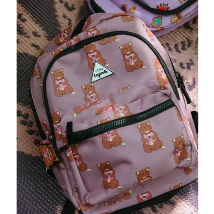Little Legends Backpack L chinese cat lilac