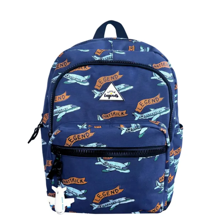 Little Legends Backpack L football plane