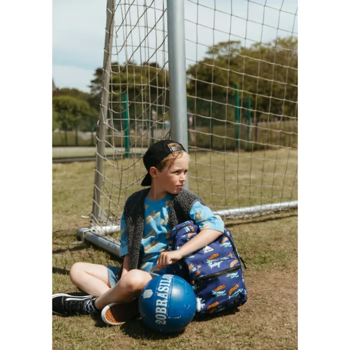 Little Legends Backpack L football plane