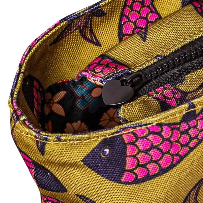 Little Legends Beach Bag Fish Indian pink