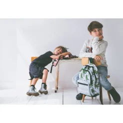 Little Legends Dino Backpack L groen / wit