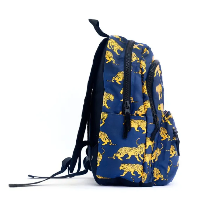 Little Legends Tiger navy blue Backpack L donker blauw