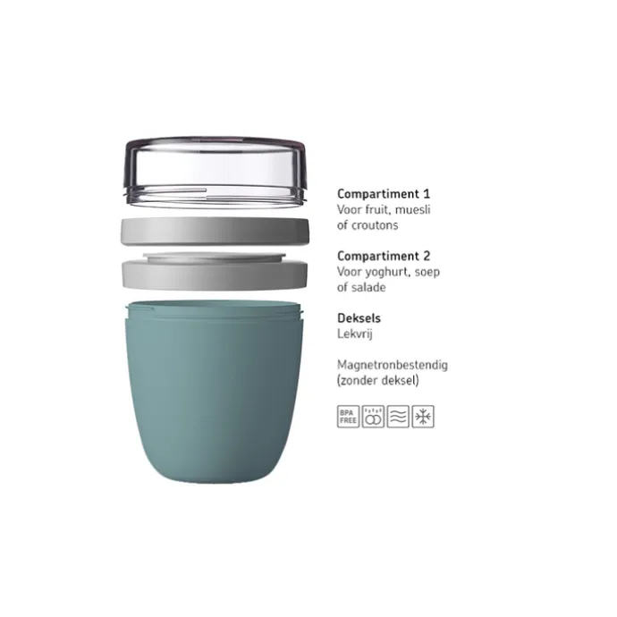 Mepal Ellipse Lunch Pot Mini black