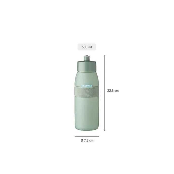 Mepal Ellipse Sportbidon 500 ML vivid mauve