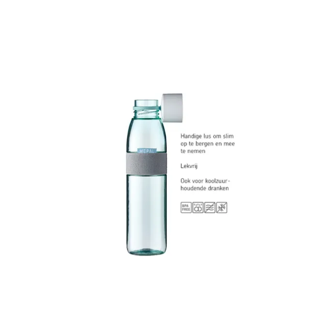 Mepal Ellipse Water Bottle 500 ml nordic blue