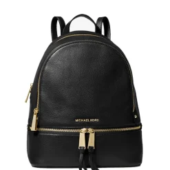 Michael Kors Rhea Zip Medium Backpack black