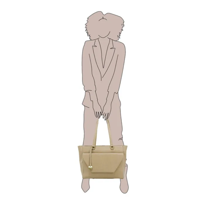 MOSZ Denise Workbag 15.6" Jungle taupe