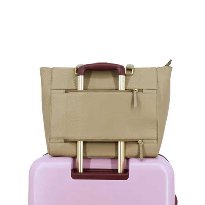 MOSZ Denise Workbag 15.6" Jungle taupe