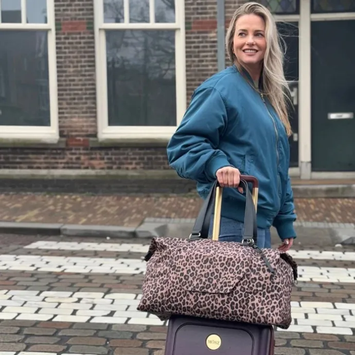 MOSZ Sandy Travelbag leopard