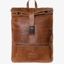 Mozz Croco Gobi Backpack croco camel