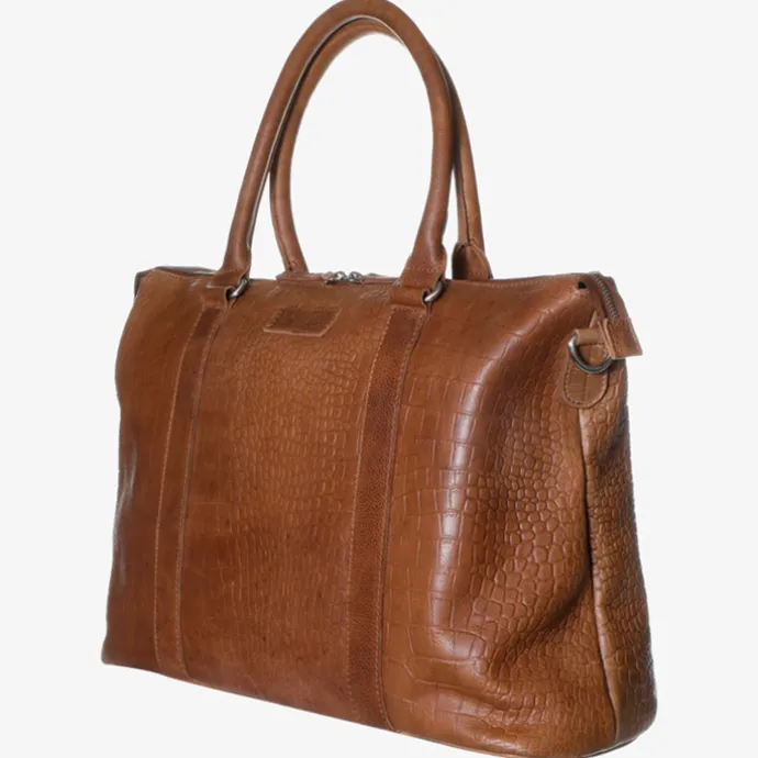 Mozz Croco Lola Bag Luiertas camel