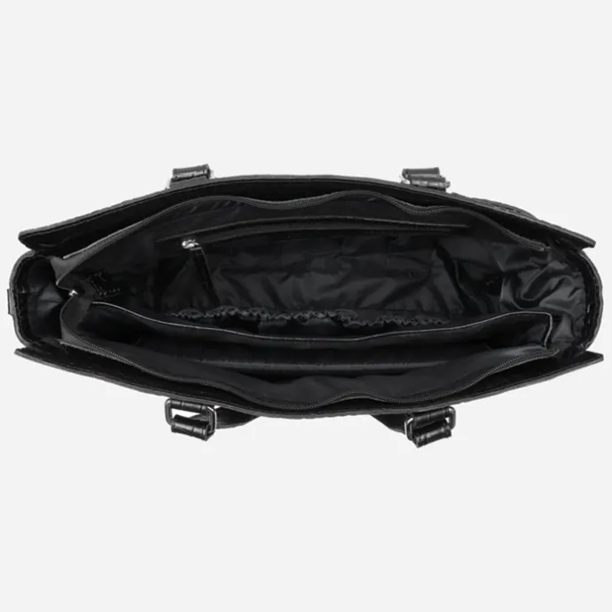 Mozz Croco Savanna Luiertas black croco
