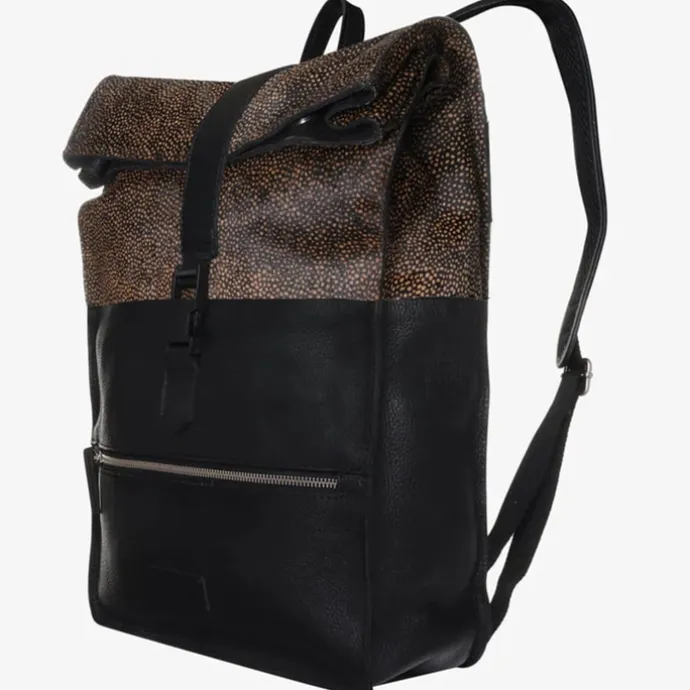 Mozz Gobi Backpack Luiertas Mini Dots beige