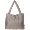 Mozz Mom Bag Puffy Shopper beige