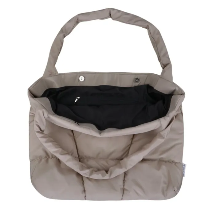 Mozz Mom Bag Puffy Shopper beige
