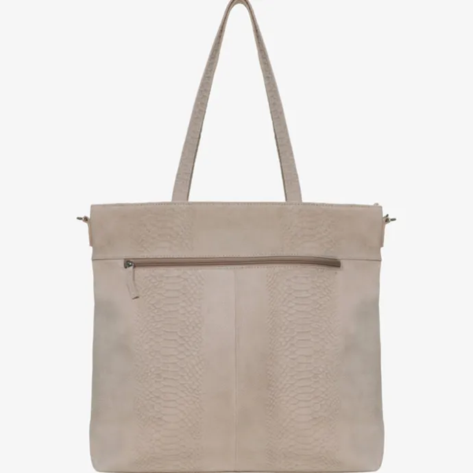 Mozz Momsbag Snake Shopper sand