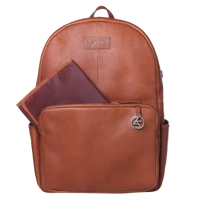 Mozz Vintage Beautiful Backpack Luiertas cognac