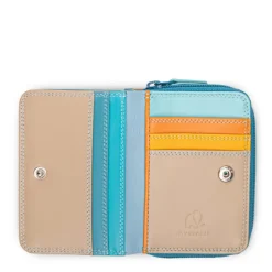 Mywalit Ladies Small Wallet w/Zip Around Purse sardinia