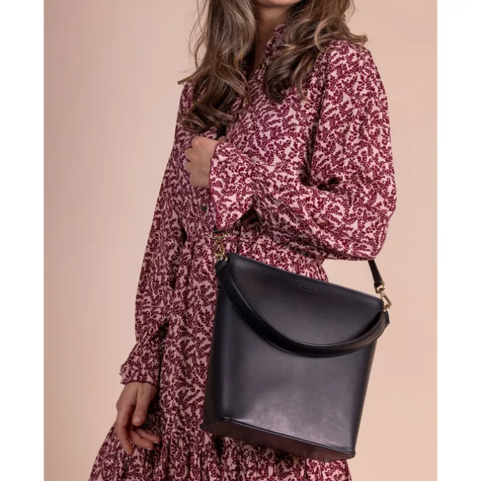 O My Bag Bobbi Bucket Bag Maxi black