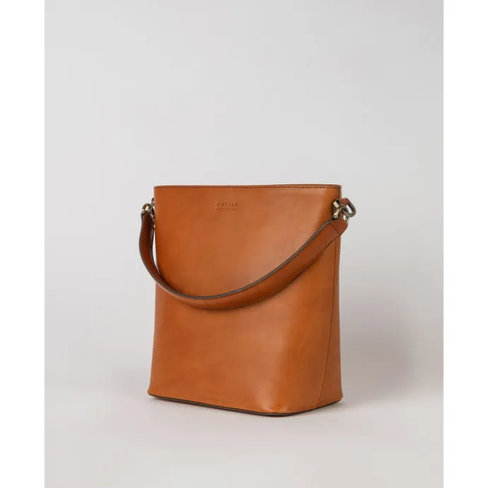 O My Bag Bobbi Bucket Bag Maxi cognac