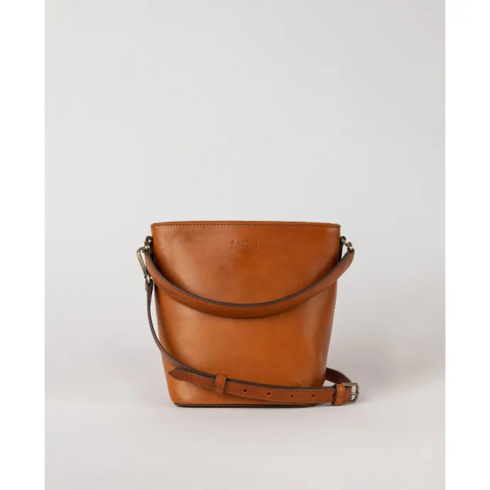 O My Bag Bobbi Bucket Bag Midi cognac