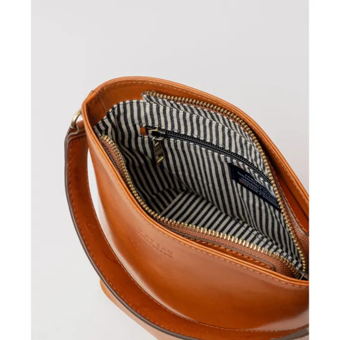 O My Bag Bobbi Bucket Bag Midi cognac