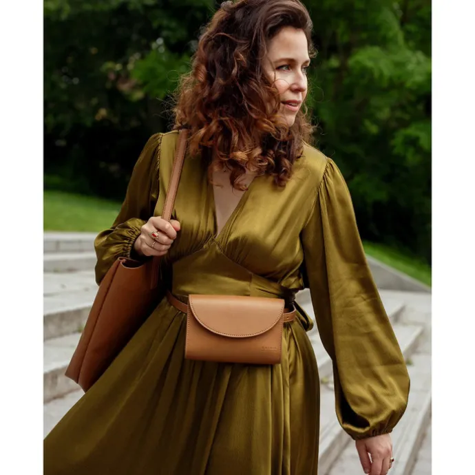 O My Bag Sanne Belt Bag cognac