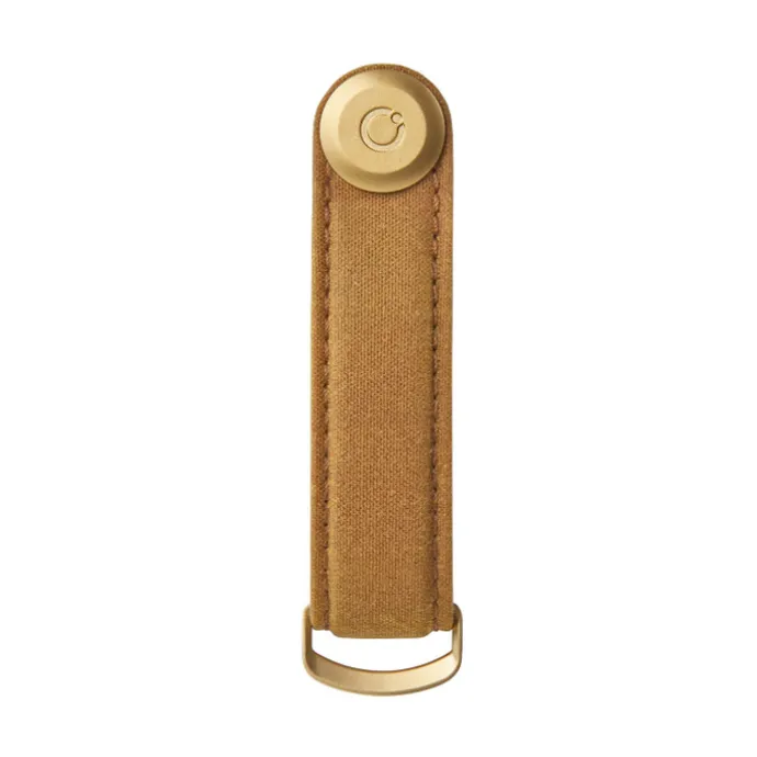 Orbitkey 2.0 Waxed Canvas Keyholder golden sand
