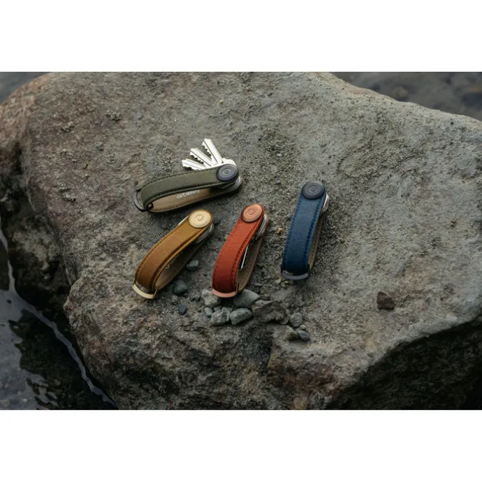 Orbitkey 2.0 Waxed Canvas Keyholder golden sand